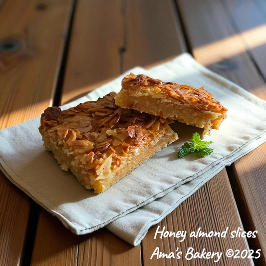 Honey almond slices