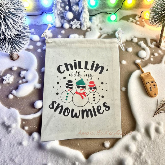 Kerstzakjes met koekjes