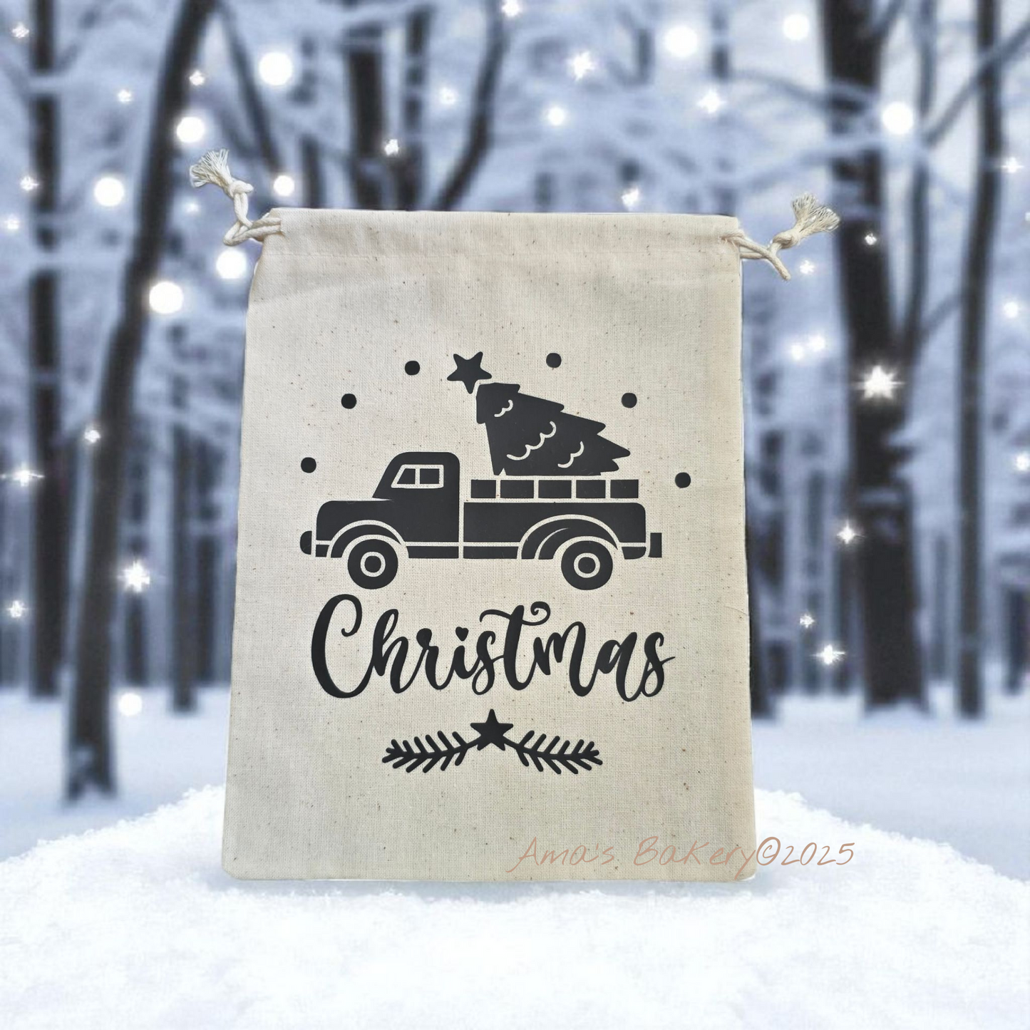 Kerstzakjes met koekjes