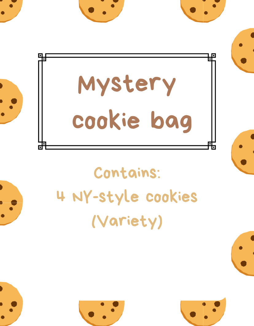 Mystery cookie bag (NY style cookies)