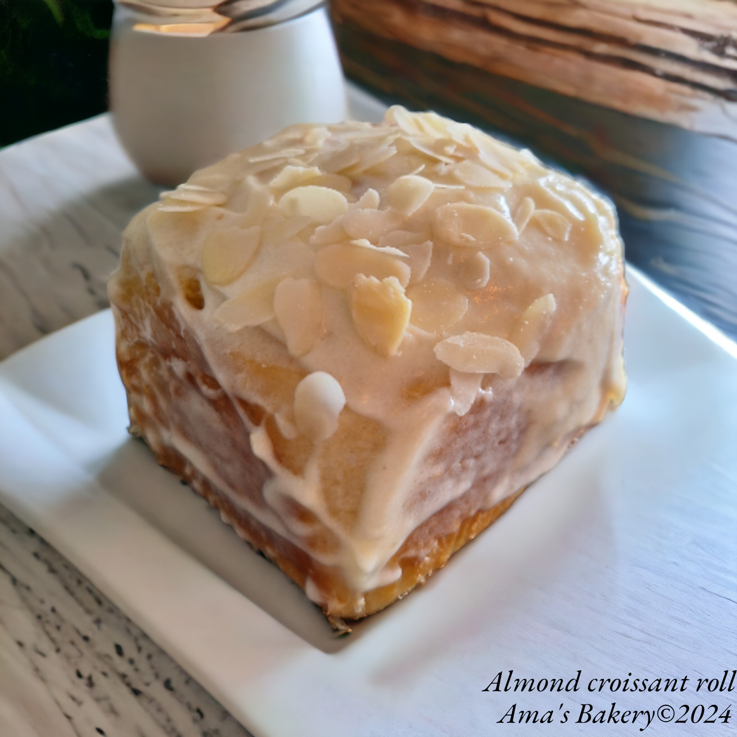 Almond croissant rolls