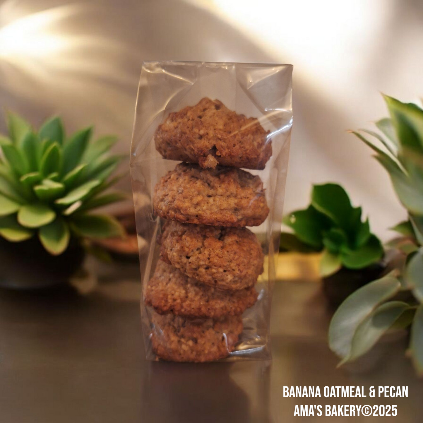 Banana oatmeal koekjes