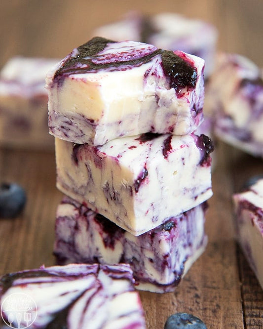 Blueberry fudge